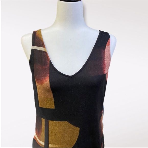 Le CHATEAU | Abstract Double Side Split Dress - Picture 3 of 4